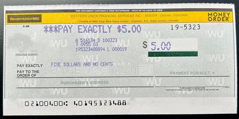 are money orders similar to checks or cash